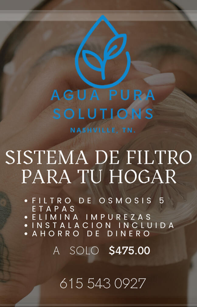 agua pura solutions in nashville agua pura solutions filtro osmosis